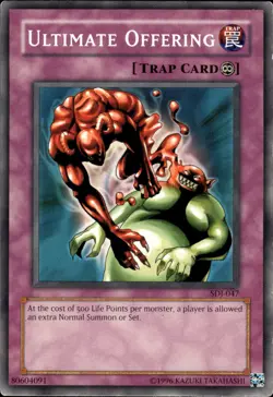 Ultimate Offering - SDJ-047 - MP - YuGiOh - Image 1