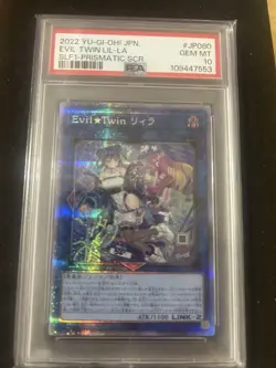 PSA 10 Evil Twin Lilla Prismatic Secret Rare 2022 Yugioh JP - Image 2