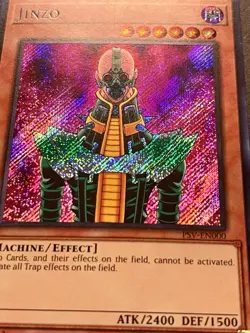 Jinzo | PSV-EN000 | Secret Rare | 25th Anniversary | NM | YuGiOh! - Image 2