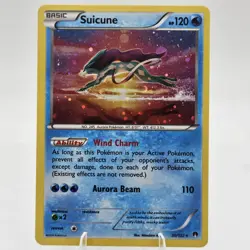 Suicune XY Breakpoint 30/122 Exclusive Cosmos Holo Rare Promo Pokemon Card - Image 1