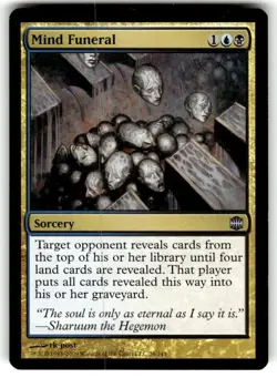 Mind Funeral Alara Reborn Regular MTG - Image 1