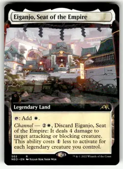 Kamigawa: Neon Dynasty Eiganjo, Seat of the Empire Expansion/Rare - Image 1