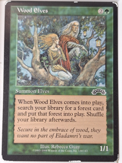 Wood Elves - Exodus - Magic the Gathering MTG Nice! - Image 1