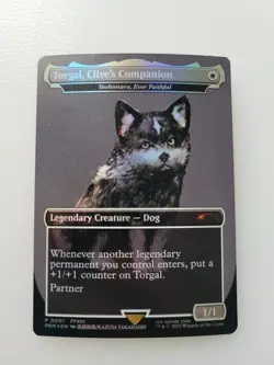 1x Torgal, Clive's Companion / Yoshimaru, Ever Faithful FOIL MagicCon Promo MTG - Image 2