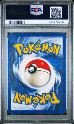 1999 POKEMON FOSSIL #20 GENGAR PSA 7 - Image 2