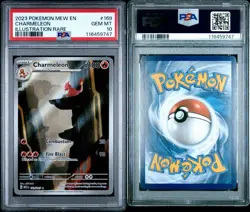 PSA 10 Charmeleon Illustration Rare #169/165 Pokemon Scarlet & Violet 151 Gem - Image 3