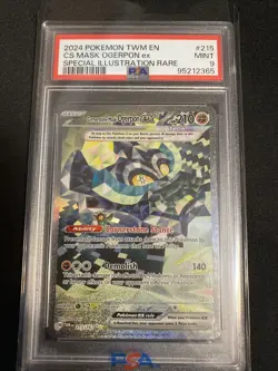 Pokemon TCG Mask Ogerpon ex Set Scarlet & Violet-Twilight Masquerade Sequential - Image 2