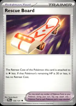 Rescue Board (126/131) - SV: Prismatic Evolutions (PRE) Pokemon TCG - Image 1