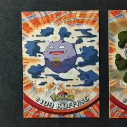 Koffing #109 Weezing #110 _ Pokemon Topps Series 2 _ Italiano _ Nearmint - Image 2