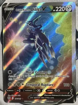 Origin Forme Dialga V (Alternate Full Art) 177/189 Astral Radiance Pokemon TCG - Image 1