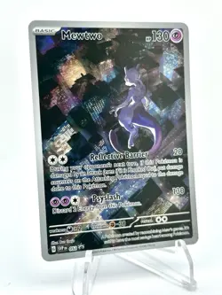 Mewtwo SVP 052 Pokemon TCG Scarlet Violet 151 Black Star Promo Full Art Holo - Image 2
