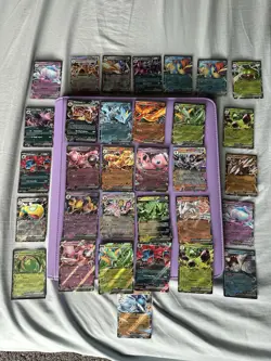 Pokemon TCG Lot of 50 EX Mega, 151, Destined Rivals, prismatic black & white etc - Image 2
