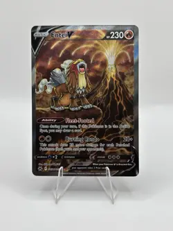 Entei V Crown Zenith Galarian Gallery Holo Ultra Rare Pokemon TCG GG36/GG70 - Image 1