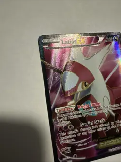 Latias EX 112/116 Pokemon Plasma Freeze Holo Ultra Rare Full Art 2013 - Image 4