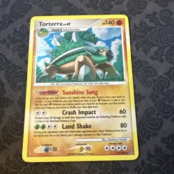 Torterra LV.47 - Pokemon - 11/100 - Diamond & Pearl Stormfront Holo Rare - Image 1