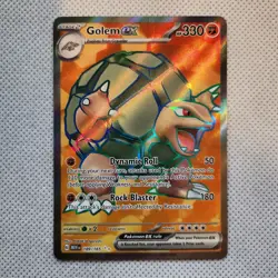 Golem EX 189/165 Full Art Ultra Rare Holo Pokemon TCG S&V 151 Near Mint - Image 1