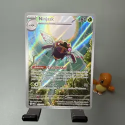 Pokemon TCG Ninjask Illustration Rare #137/132 Mega Evolutions NM/M - Image 1