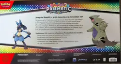 Pokemon Lucario Ex Tyranitar Ex Premium Collection Prismatic Evolution - Image 2