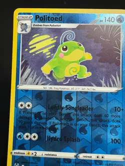 Politoed 032/196 Reverse Holo Rare LP - Pokemon TCG Sw&Sh Lost Origin LOR - Image 2