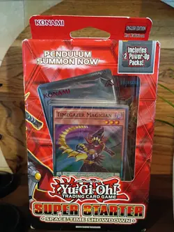 Yu-Gi-Oh SUPER STARTER - SPACE-TIME SHOWDOWN DECK - FACTORY SEALED - 1st Edition - Image 1