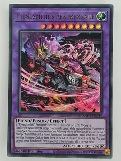 Yu Gi Oh - SUDA-EN037 Fiendsmith's Rextremende - Ultra Rare - Image 1