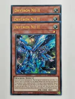 Yu Gi Oh - 3x MP25-EN217 Drytron Nu II - Ultra Rare - Image 1