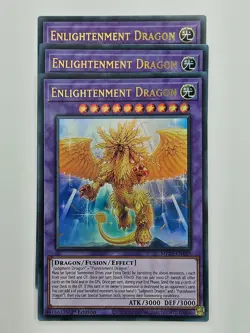 Yu Gi Oh - 3x MP25-EN189 Enlightenment Dragon - Ultra Rare - Image 1