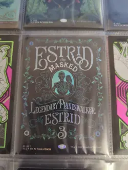 Estrid the Masked MTG Foil Secret Lair Card the Fairest Drop of All - Image 1
