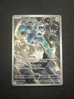 Thundurus 209 Sv: Scarlet & Violet Promo Cards Holo Pokemon Tcg - Image 1