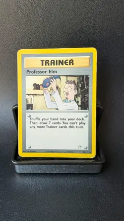 Professor Elm #096/111 LP- Neo Genesis Pokemon Card - Image 1