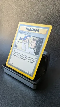 Professor Elm #096/111 1st Edition Neo Genesis Pokemon Card LP - Image 3