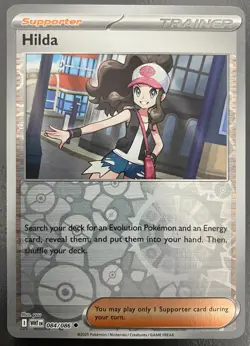 Hilda 084/086 White Flare | Reverse Holo | NM/MT | Pokemon Trading Card TCG - Image 1