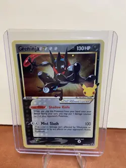 Greninja Gold Star SWSH144 SWSH: Sword & Shield Promo Cards Holo NM - Image 1