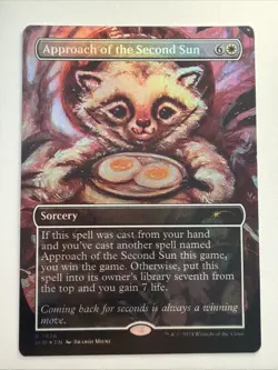 Approach of the Second Sun (Rainbow Foil) Secret Lair Drop Foil - Image 1