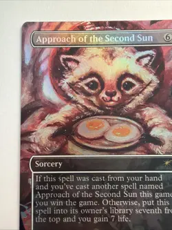 Approach of the Second Sun (Rainbow Foil) Secret Lair Drop Foil - Image 2