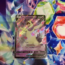 Pokemon TCG Hisuian Typhlosion v Astral Radiance Holo Ultra Rare Card 053/189 - Image 1