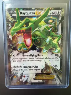 Pokemon TCG - Rayquaza EX - 75/108 - Ultra Rare - XY: Roaring Skies [Near Mint] - Image 1