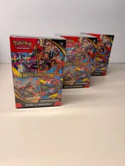 Pokemon TCG: Mega Evolution Booster Bundle Set/3 SEALED **AMAZING VALUE** - Image 1
