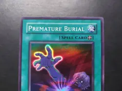 Yugioh - Premature Burial DB1-EN091 Super Rare - Image 2
