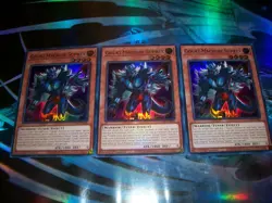 3x Gouki Machine Suprex 1st Edition Super Rare DOOD-EN006 Yu-Gi-Oh! - Image 1