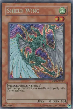 Yugioh Shield Wing ABPF-EN095 Secret Rare LP - Image 1