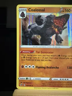 COALOSSAL - 107/192 Rebel Clash Set - NM - Holo Rare - Pokemon TCG Card - Image 2