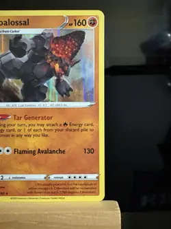 COALOSSAL - 107/192 Rebel Clash Set - NM - Holo Rare - Pokemon TCG Card - Image 3