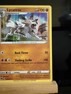 LYCANROC - 30/73 Champions Path Set - NM - Holo Rare - Pokemon TCG Card - Image 3