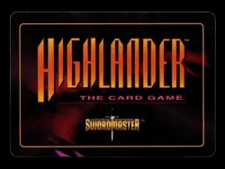 Continuity Connor MacLeod Highlander: The Card Game Trading Card CCG - Image 2