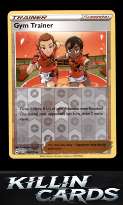 Reverse Holofoil Gym Trainer 059/072 Pokemon Uncommon Shining Fates Card NM - Image 1