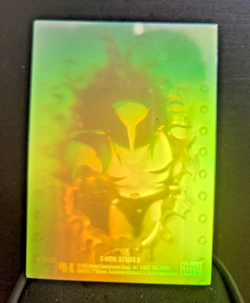 Wolverine 3-D Holithogram Hologram 1993 Skybox X-Men Series 2 card #H-X Marvel - Image 1