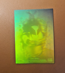 Wolverine 3-D Holithogram Hologram 1993 Skybox X-Men Series 2 card #H-X Marvel - Image 3