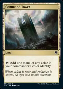 Command Tower - Near Mint MTG Commander 2020 Ikoria - Image 1