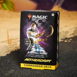 Magic the Gathering (MTG) - Aetherdrift Commander Deck - Eternal Might NEW - Image 1